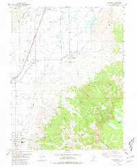Download a high-resolution, GPS-compatible USGS topo map for Annabella, UT (1981 edition)
