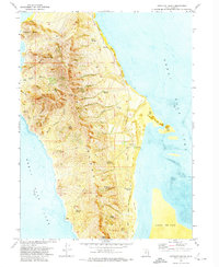 Download a high-resolution, GPS-compatible USGS topo map for Antelope Island, UT (1974 edition)