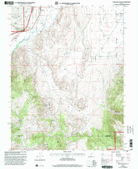 Download a high-resolution, GPS-compatible USGS topo map for Antelope Range, UT (2003 edition)