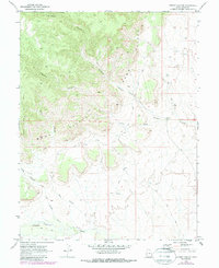 Download a high-resolution, GPS-compatible USGS topo map for Antone Canyon, UT (1987 edition)