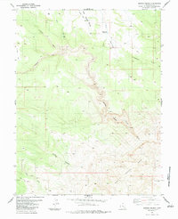 Download a high-resolution, GPS-compatible USGS topo map for Arsons Garden, UT (1983 edition)