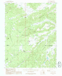 Download a high-resolution, GPS-compatible USGS topo map for Asay Bench, UT (1985 edition)
