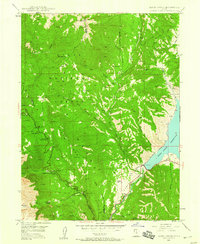 Download a high-resolution, GPS-compatible USGS topo map for Aspen Grove, UT (1960 edition)