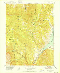 Download a high-resolution, GPS-compatible USGS topo map for Aspen Grove, UT (1950 edition)