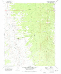 Download a high-resolution, GPS-compatible USGS topo map for Atchison Creek, UT (1974 edition)