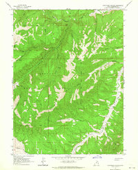 Download a high-resolution, GPS-compatible USGS topo map for Avintaquin Canyon, UT (1964 edition)