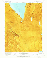 Download a high-resolution, GPS-compatible USGS topo map for Badger Island NW, UT (1973 edition)