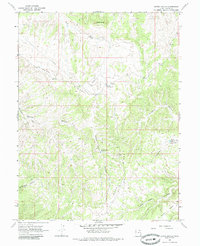 Download a high-resolution, GPS-compatible USGS topo map for Bates Knolls, UT (1985 edition)