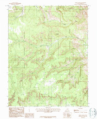 Download a high-resolution, GPS-compatible USGS topo map for Bear Canyon, UT (1987 edition)