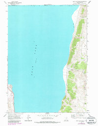 Download a high-resolution, GPS-compatible USGS topo map for Bear Lake South, UT (1986 edition)