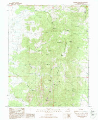 preview thumbnail of historical topo map of Beaver County, UT in 1986