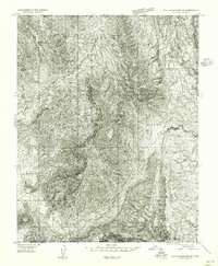 Download a high-resolution, GPS-compatible USGS topo map for Beaver Dam Mts SE, UT (1956 edition)