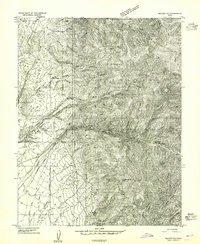 preview thumbnail of historical topo map of Beaver County, UT in 1954