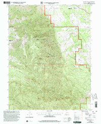 Download a high-resolution, GPS-compatible USGS topo map for Beehive Peak, UT (2003 edition)