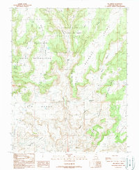 Download a high-resolution, GPS-compatible USGS topo map for Big Bench, UT (1989 edition)