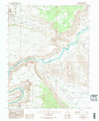 Download a high-resolution, GPS-compatible USGS topo map for Big Bend, UT (1995 edition)