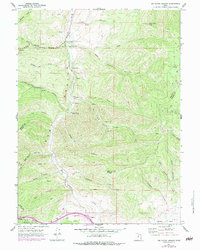 Download a high-resolution, GPS-compatible USGS topo map for Big Dutch Hollow, UT (1984 edition)