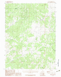 Download a high-resolution, GPS-compatible USGS topo map for Big Hollow, UT (1983 edition)