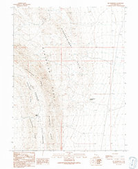 Download a high-resolution, GPS-compatible USGS topo map for Big Horseshoe, UT (1991 edition)