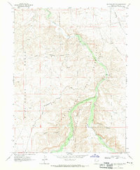 Download a high-resolution, GPS-compatible USGS topo map for Big Pack Mtn NW, UT (1970 edition)