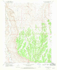 Download a high-resolution, GPS-compatible USGS topo map for Big Pack Mtn SE, UT (1970 edition)