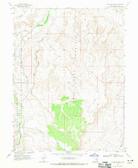 Download a high-resolution, GPS-compatible USGS topo map for Big Pack Mtn, UT (1970 edition)
