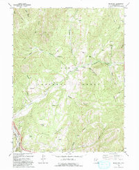 Download a high-resolution, GPS-compatible USGS topo map for Billies Mtn, UT (1994 edition)