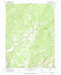 Download a high-resolution, GPS-compatible USGS topo map for Billies Mtn, UT (1969 edition)