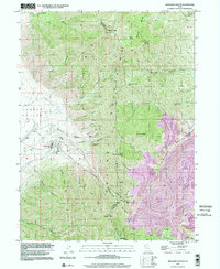 Download a high-resolution, GPS-compatible USGS topo map for Bingham Canyon, UT (2002 edition)