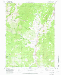 Download a high-resolution, GPS-compatible USGS topo map for Birdseye, UT (1979 edition)