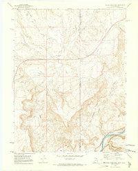 Download a high-resolution, GPS-compatible USGS topo map for Bitter Creek Well, UT (1973 edition)