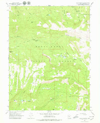 Download a high-resolution, GPS-compatible USGS topo map for Black Mountain, UT (1979 edition)