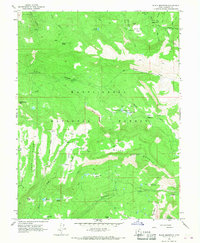 Download a high-resolution, GPS-compatible USGS topo map for Black Mountain, UT (1968 edition)