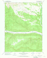 preview thumbnail of historical topo map of Duchesne County, UT in 1962