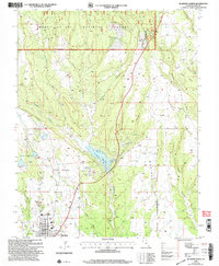 Download a high-resolution, GPS-compatible USGS topo map for Blanding North, UT (2004 edition)