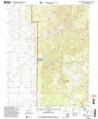 Download a high-resolution, GPS-compatible USGS topo map for Blind Spring Mountain, UT (2005 edition)