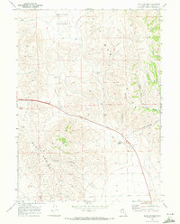 Download a high-resolution, GPS-compatible USGS topo map for Blind Springs, UT (1972 edition)