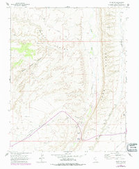 Download a high-resolution, GPS-compatible USGS topo map for Bluff SW, UT (1978 edition)