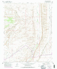 preview thumbnail of historical topo map of San Juan County, UT in 1962