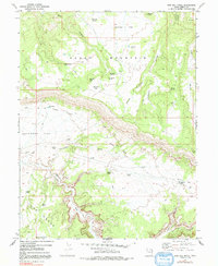 Download a high-resolution, GPS-compatible USGS topo map for Bob Hill Knoll, UT (1992 edition)