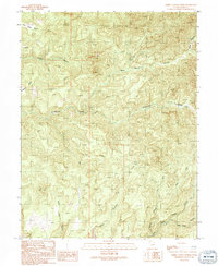 Download a high-resolution, GPS-compatible USGS topo map for Bobby Canyon North, UT (1991 edition)