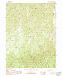 Download a high-resolution, GPS-compatible USGS topo map for Bogart Canyon, UT (1991 edition)
