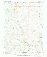Download a high-resolution, GPS-compatible USGS topo map for Bonanza, UT (1971 edition)