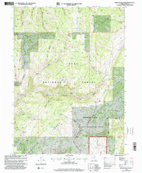Download a high-resolution, GPS-compatible USGS topo map for Boulder Mountain, UT (2001 edition)