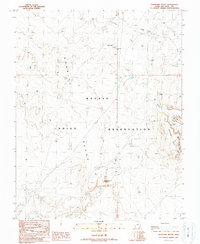 Download a high-resolution, GPS-compatible USGS topo map for Boundary Butte, UT (1989 edition)