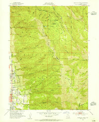 preview thumbnail of historical topo map of Davis County, UT in 1952