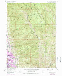 Download a high-resolution, GPS-compatible USGS topo map for Bountiful Peak, UT (1988 edition)