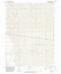 preview thumbnail of historical topo map of Box Elder County, UT in 1991