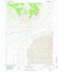 Download a high-resolution, GPS-compatible USGS topo map for Bovine, UT (1983 edition)