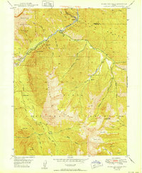 preview thumbnail of historical topo map of Utah County, UT in 1950
